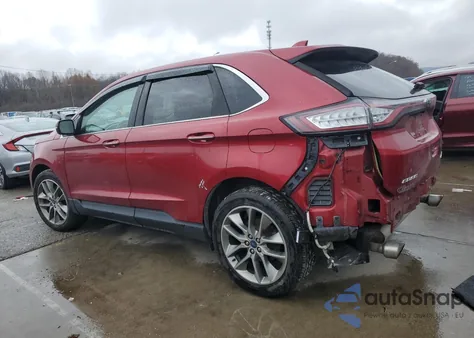 2016 Ford Edge Titanium z USA, uszkodzony, nr VIN 2FMPK4K93GBB60020